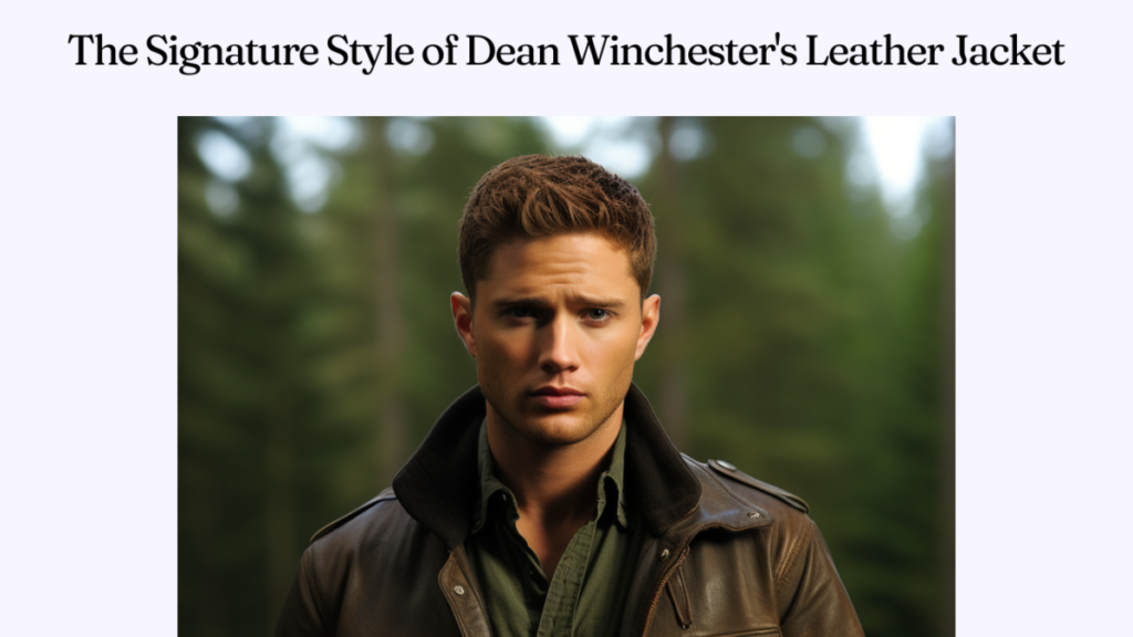 The Signature Style of Dean Winchester's Leather Jacket