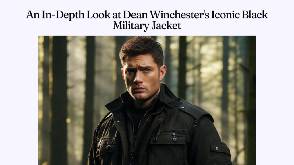 An In-Depth Look at Dean Winchester's Iconic Black Military Jacket